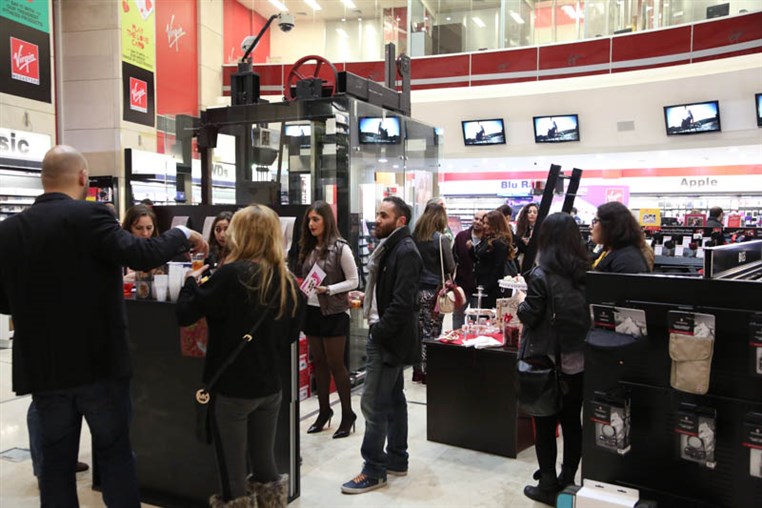 Play The Love Card at Virgin Megastore 